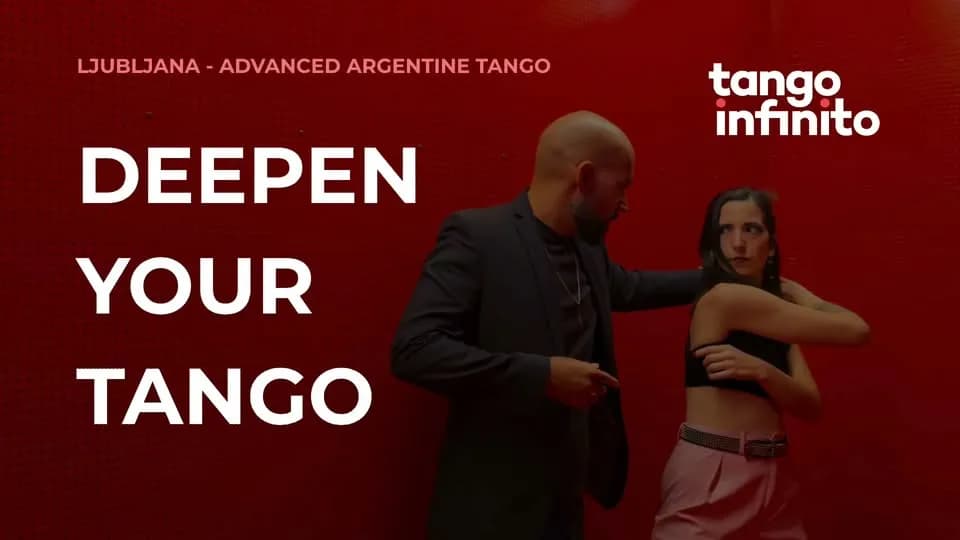 Weekly advanced Tango class - Tango Infinito by Argentine teachers Gero Dorkas & Romi Balletti